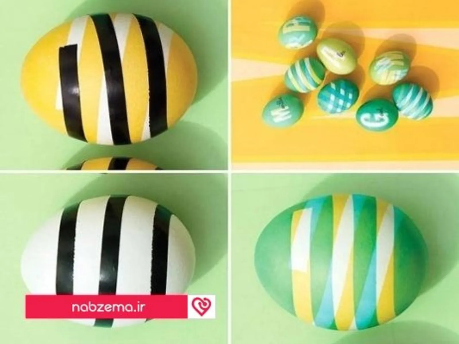 رنگ آمیزی تخم مرغ