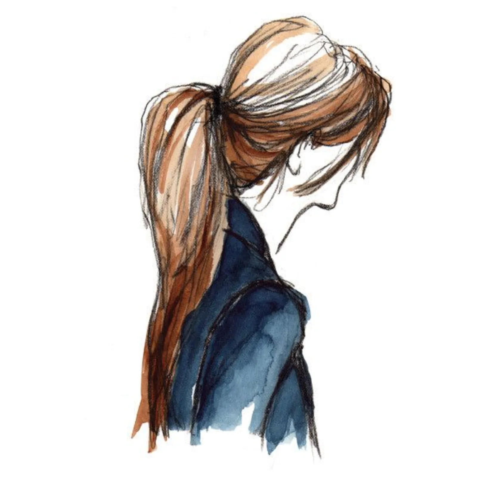 دم‌اسبی کردن موها