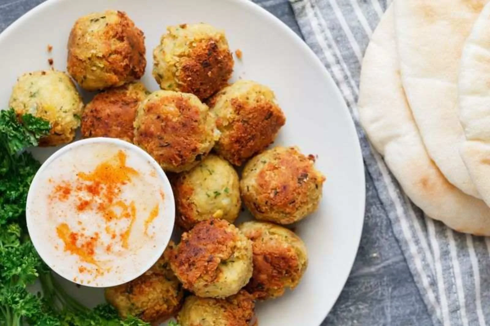 فلافل خانگی نوعی غذای نونی ساده