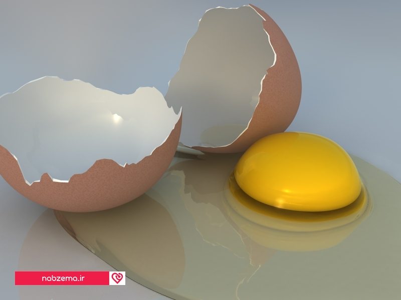 سفیده تخم مرغ برای کاهش اسید معده