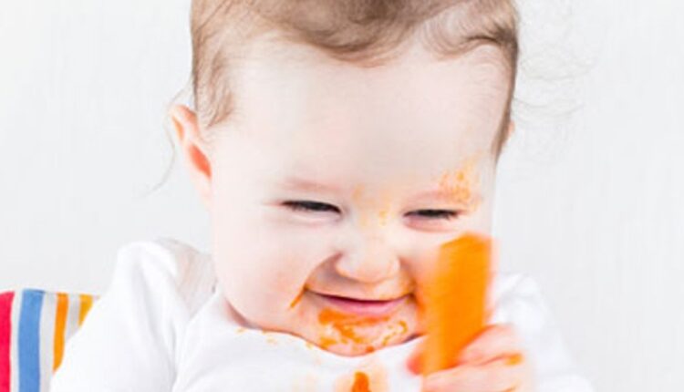 تغذیه کودک از شیر گرفته با سبزیجات