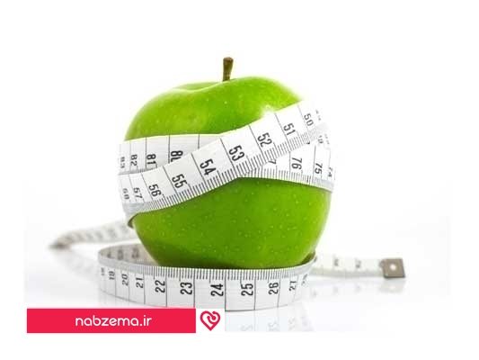 افزایش وزن با سیب