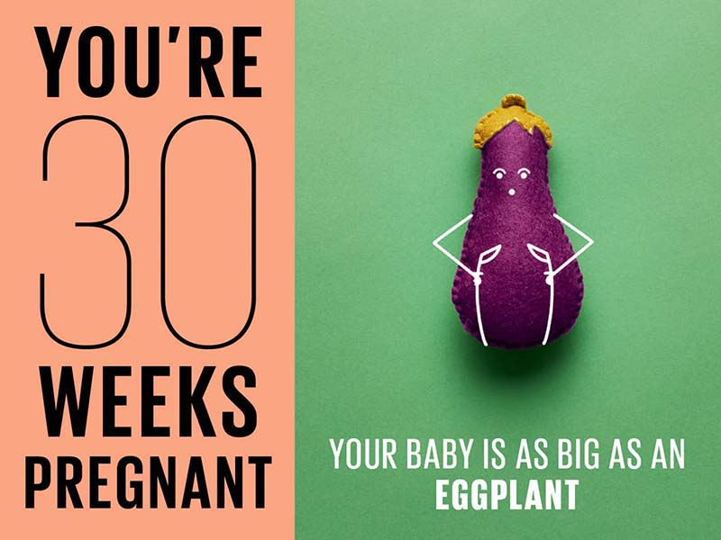 هفته 30 بارداری