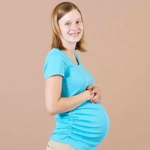 اندازه شکم در ماه هشتم بارداری